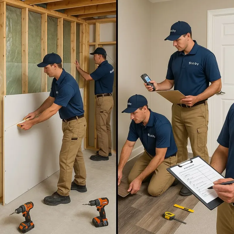 Repairs and Reconstruction process in North Rock Springs, WY